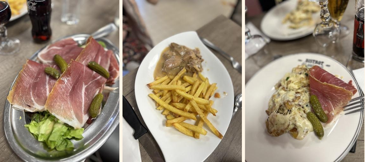 RESTAURANT LA MAISON JAUNE LES ANCIZES - Menu Image 1